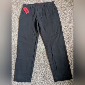 NWT Hugo Boss Black Cotton Twill Trouser Men's 32x28